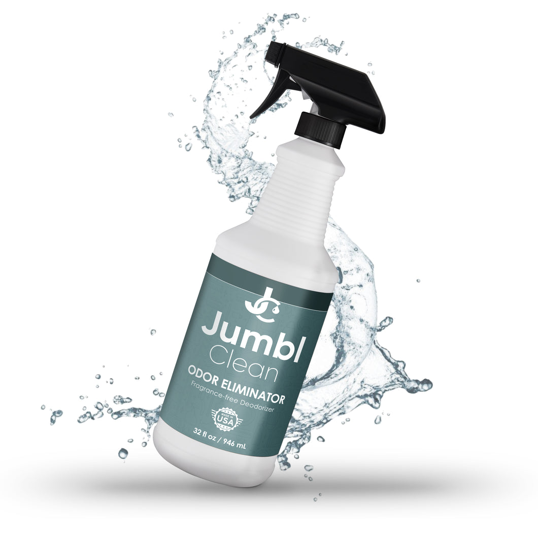 JumblClean Zero Odor Multipurpose Odor Eliminator Spray & Room Deodorizer with No Scent & Non Toxic
